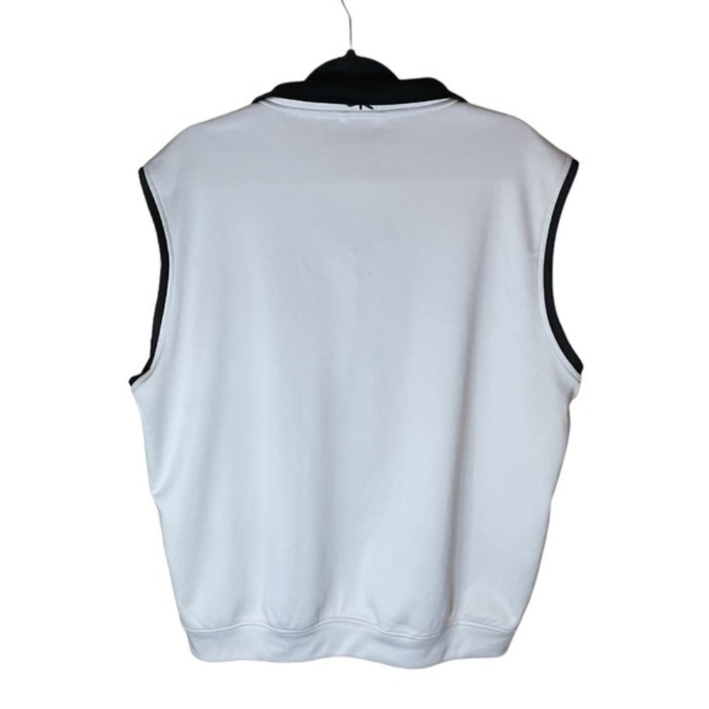 Zero Restriction Tour Serious White Pullover Vest Size Large Oak Tree National - Picture 2 of 7